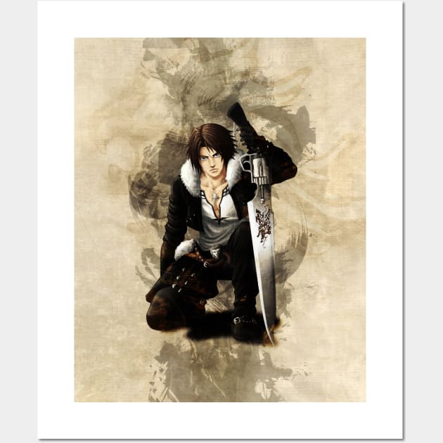 Squall leonhart Wall Art by mcashe_art